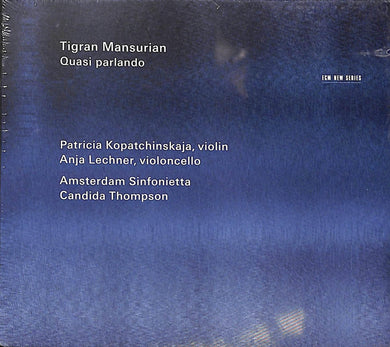 Cd - Tigran Mansurian - Quasi Parlando