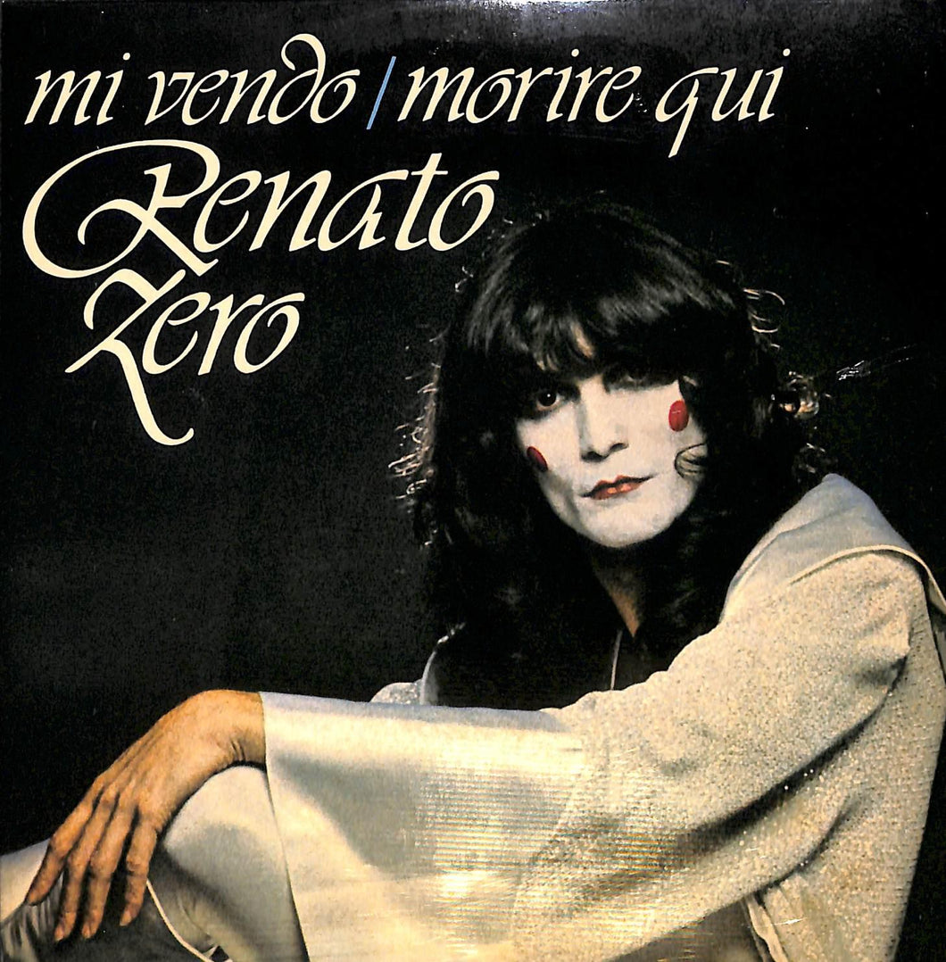 45 giri -Renato Zero - Mi Vendo / Morire Qui Sony Music Sigillato Ristampa