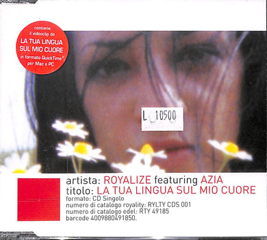 Cd - Royalize Featuring Azia - La Tua Lingua Sul Mio Cuore