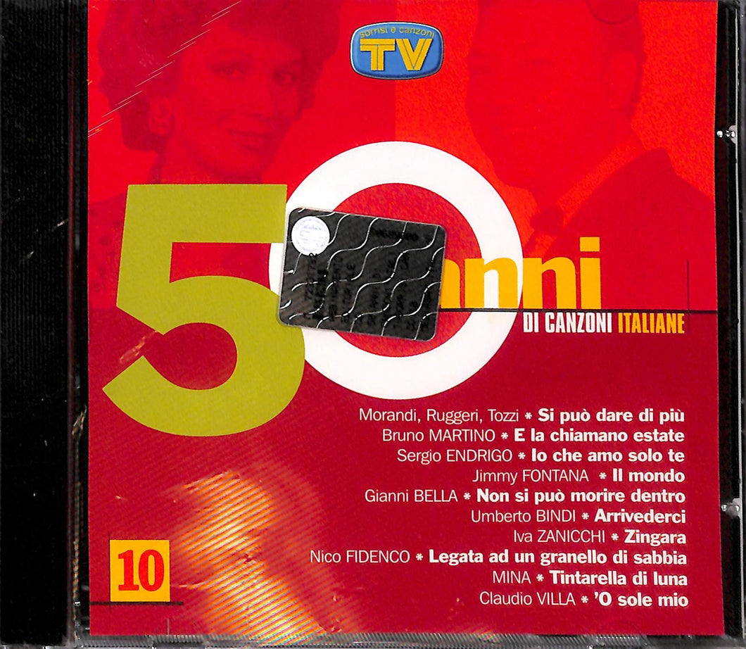 Cd - Various - 50 Anni Di Canzoni Italiane 10