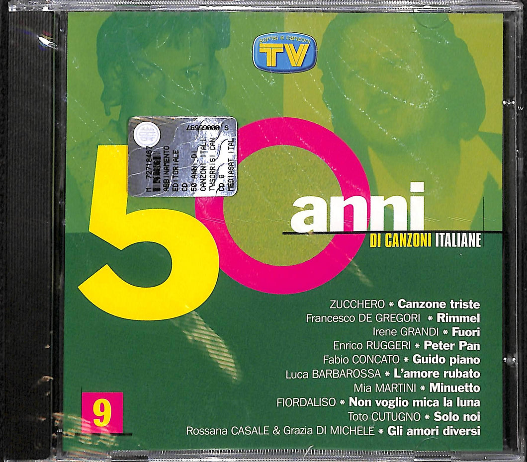 Cd - Various - 50 Anni Di Canzoni Italiane 9