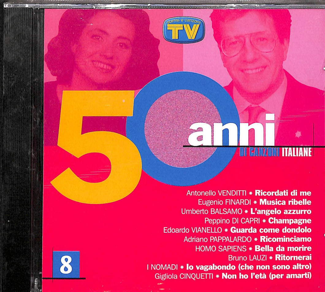 Cd - Various - 50 Anni Di Canzoni Italiane 8
