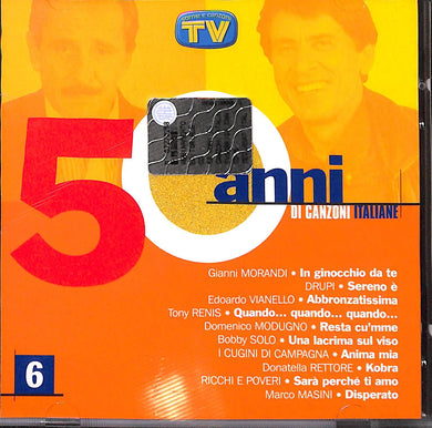 Cd - Various - 50 Anni Di Canzoni Italiane 6