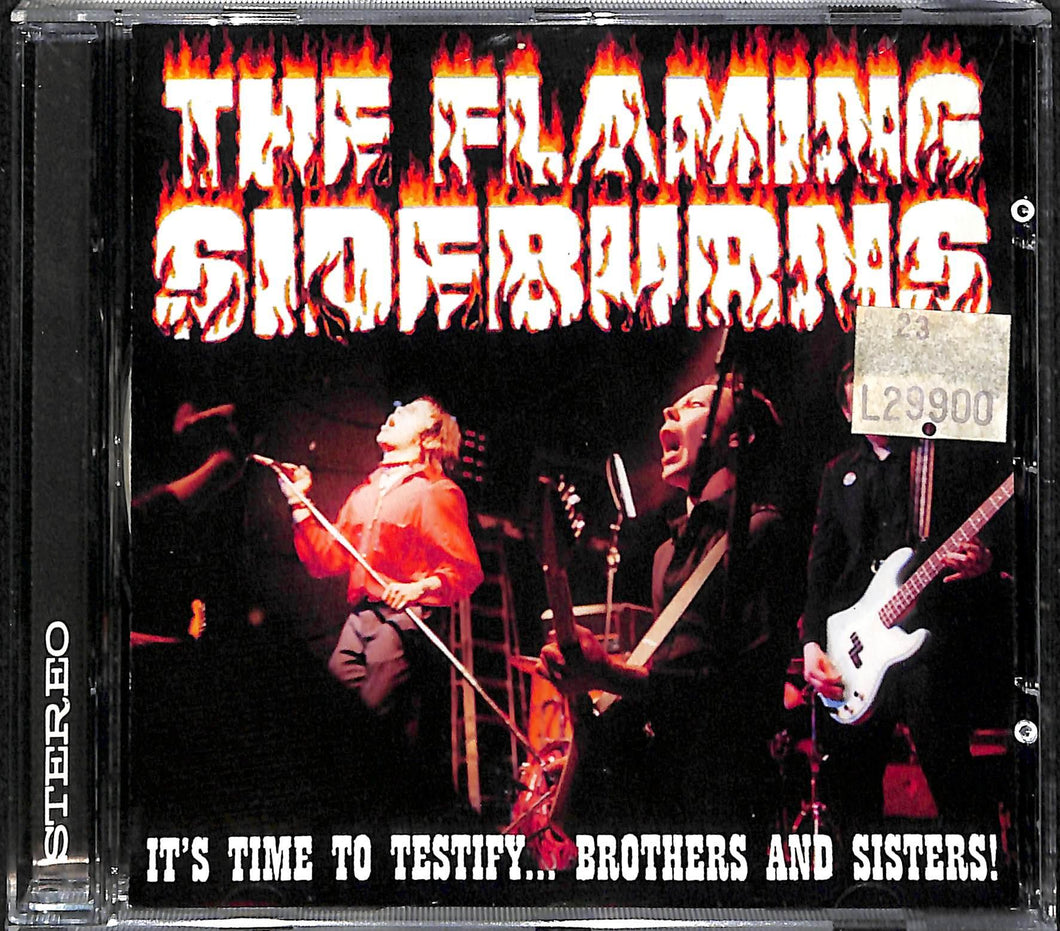 Cd - The Flaming Sideburns ? It's Time To Testify... Brothers And Sisters!