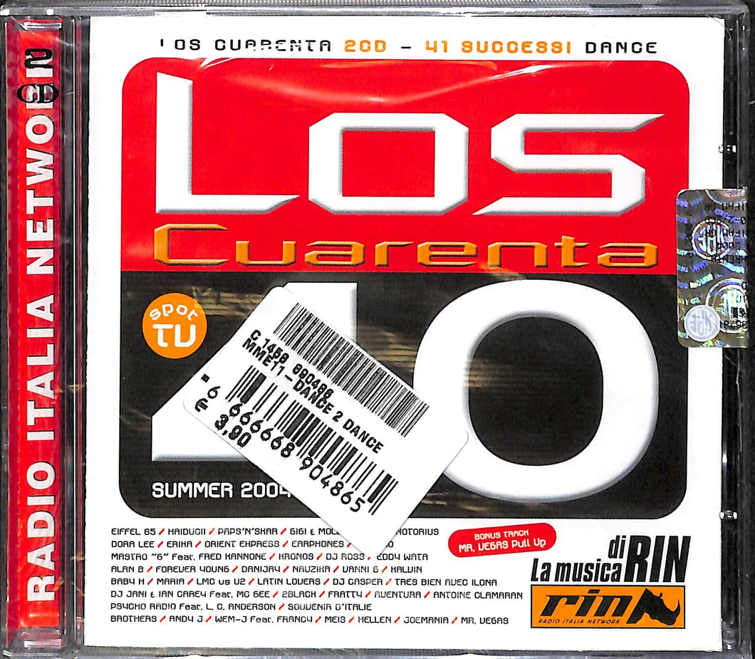 Cd - Various - Los Cuarenta Summer 2004