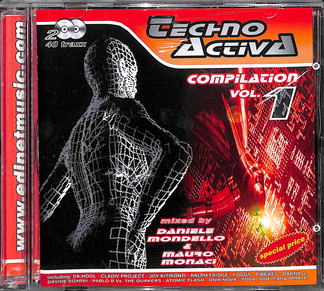 2 x Cd - Daniele Mondello & Mauro Monaci - Techno Activa Compilation Vol. 1