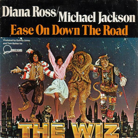 45 giri 7 '' - Diana Ross / Michael Jackson / Quincy Jones ? Ease On Down The Road