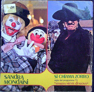 45 giri - Sandra Mondaini ? Si Chiama Zorro