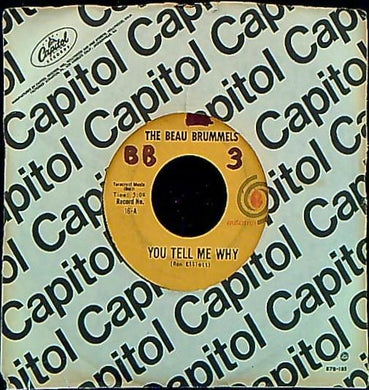 45 giri - The Beau Brummels - You Tell Me Why