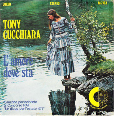 45 giri - Tony Cucchiara - L'Amore Dove Sta