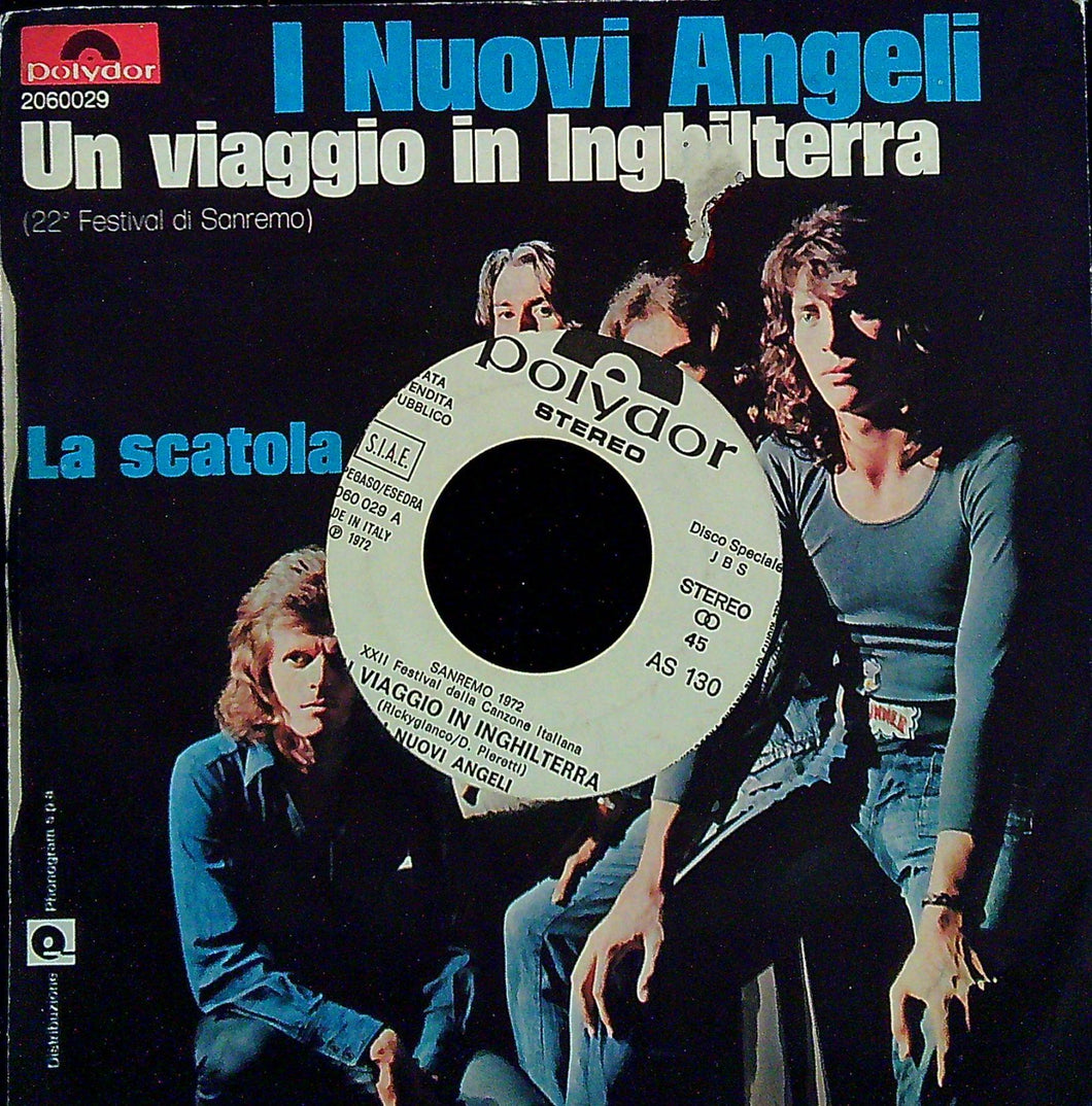 45 giri - I Nuovi Angeli - Un Viaggio In Inghilterra