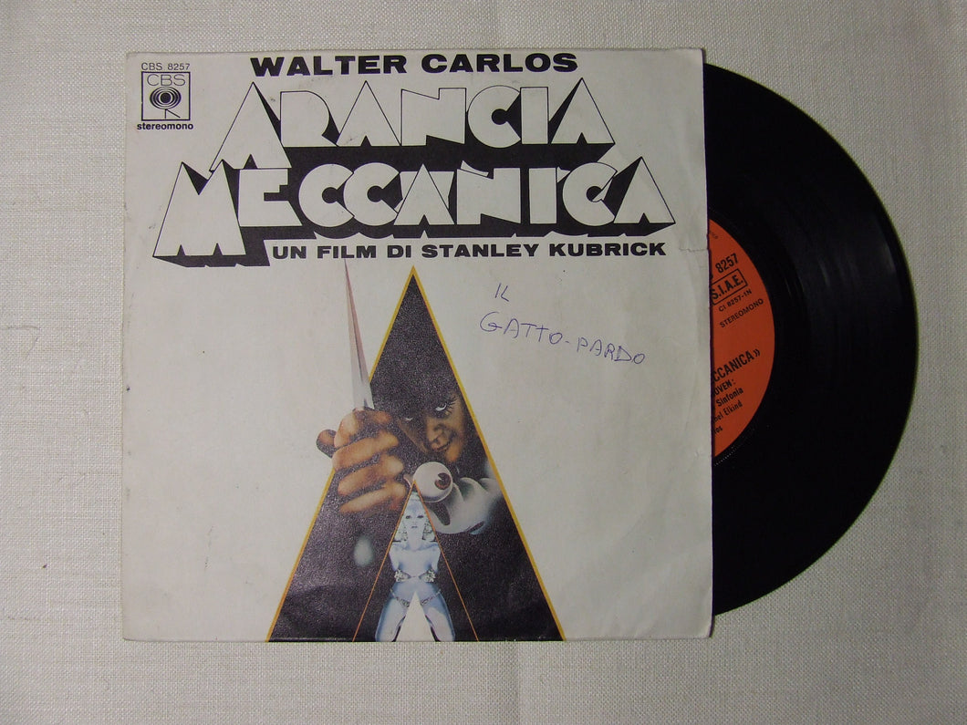 45 giri - 7'' - Walter Carlos  Arancia Meccanica (Theme From)
Label: Cbs  Cbs 8257
Format: Vinyl, 7