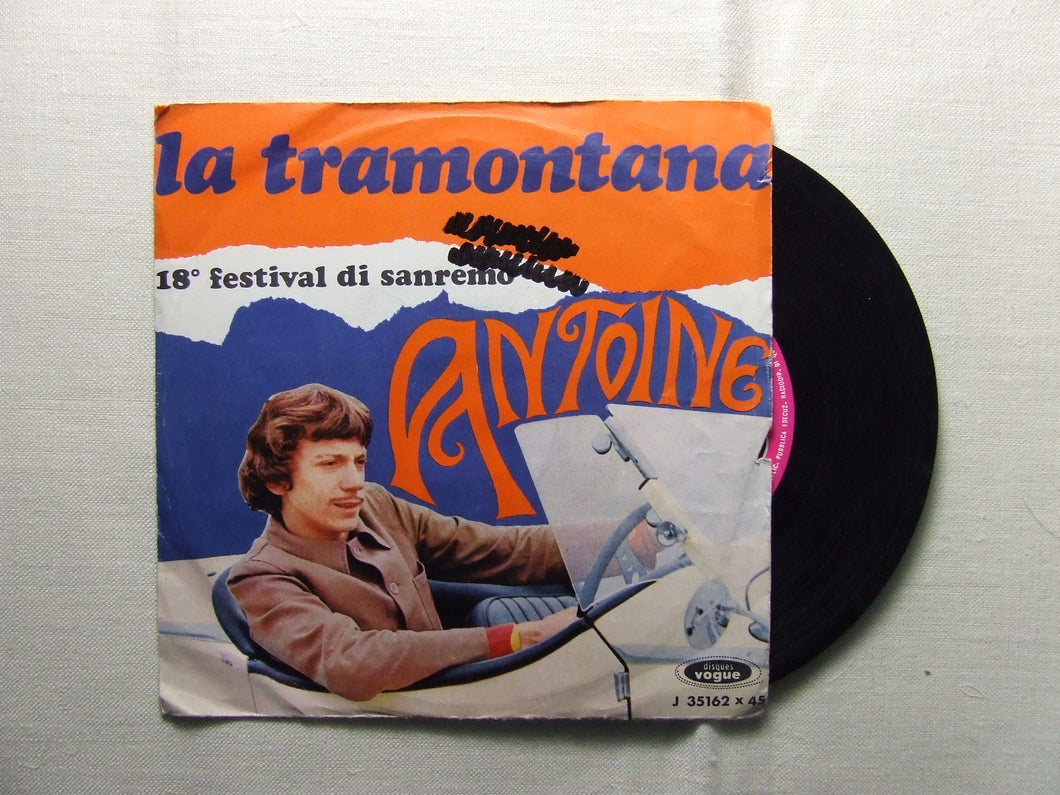 45 giri - 7'' - Antoine  La Tramontana
1968