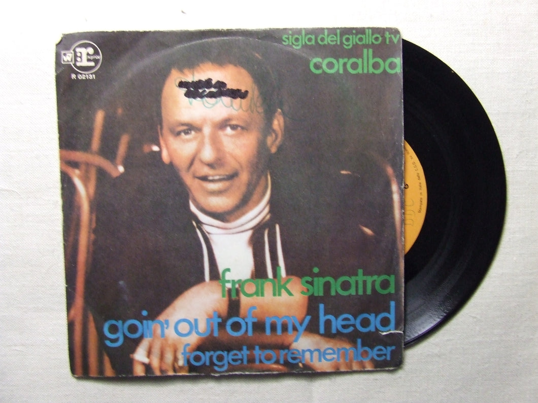 45 giri - 7'' -  Frank Sinatra  Goin' Out Of My Head / Forget To Remember
1969
