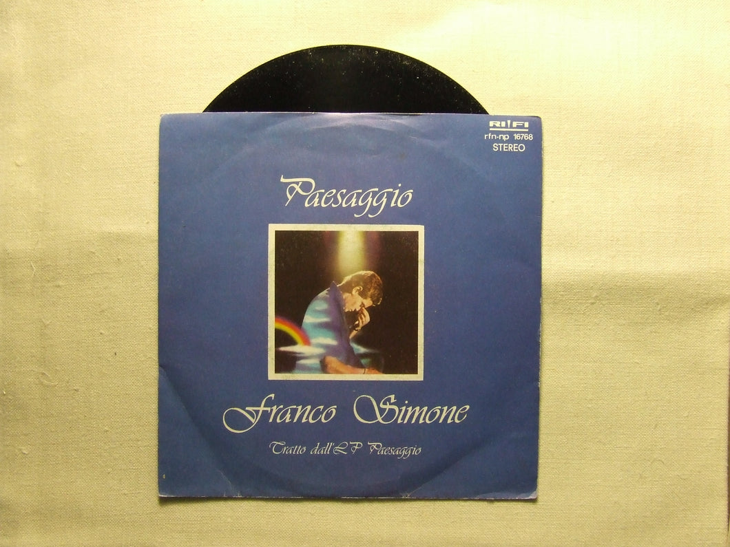 45 giri - 7'' -  Franco Simone  Paesaggio
1978