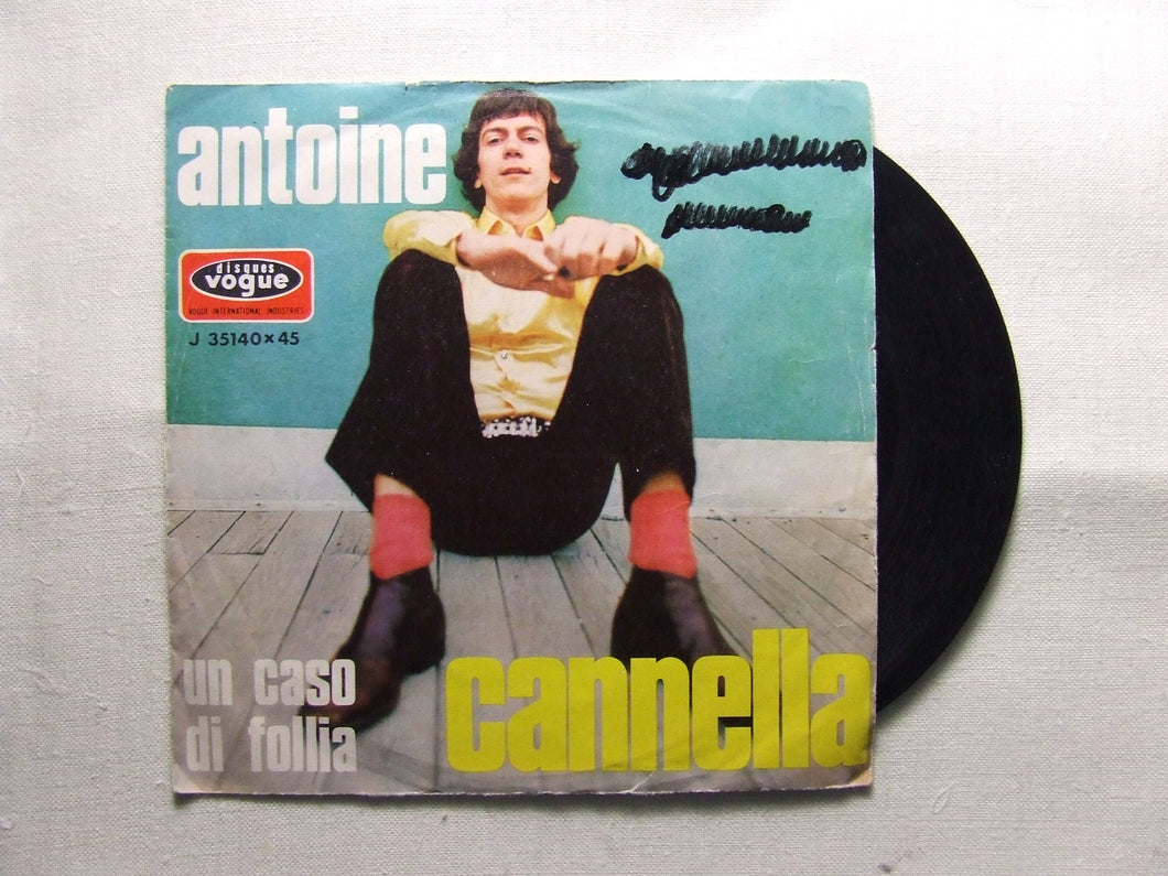 45 giri - 7'' -  Antoine  Cannella
1967