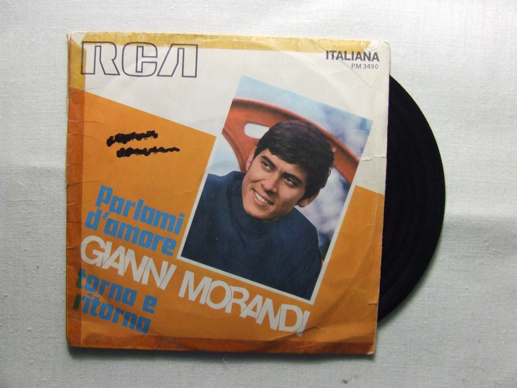 45 giri - 7'' -  Gianni Morandi  Parlami D'Amore / Torna E Ritorna
:
1969