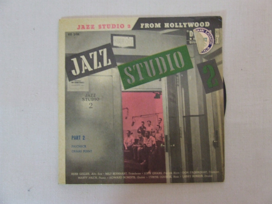 45 giri - 7'' EP - Herb Geller, Milt Bernhart, John Graas...  Jazz Studio 2 From Hollywood