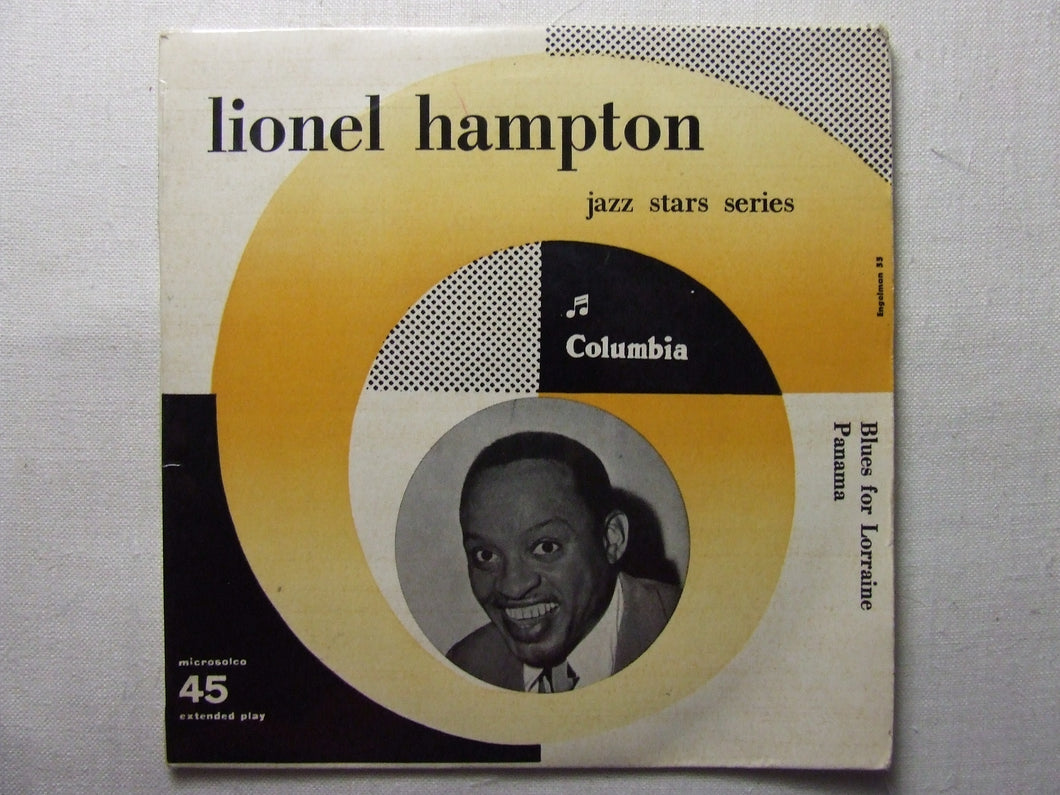 45 giri - 7'' -  Lionel Hampton: Blues for Lorraine / Panama
