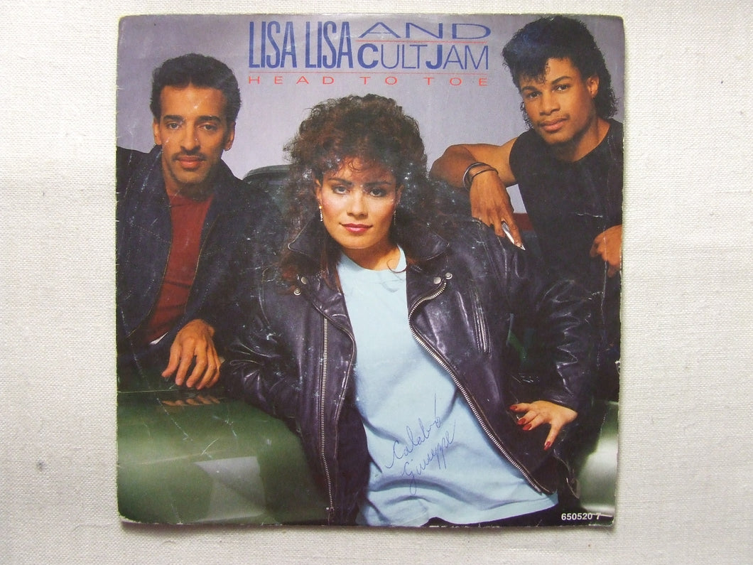 45 giri - 7'' -  Lisa Lisa & Cult Jam  Head To Toe