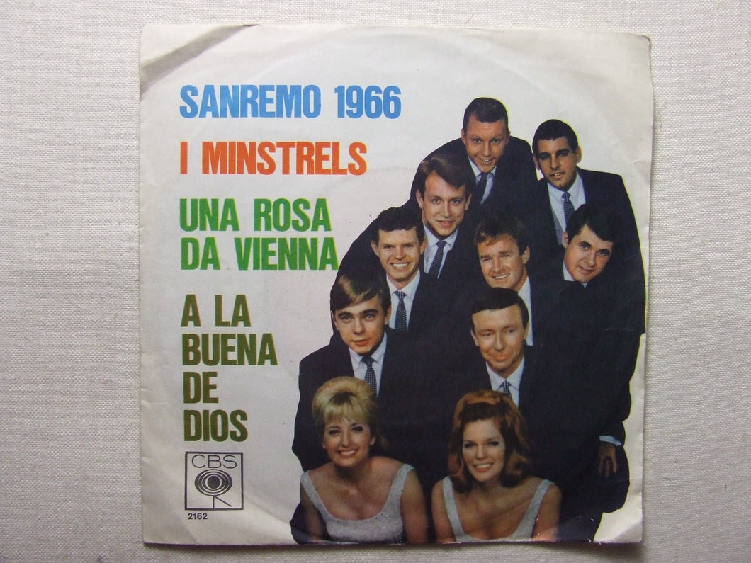 45 giri - 7'' -  The Minstrels  Una Rosa Da Vienna / A La Buena De Dios
1966