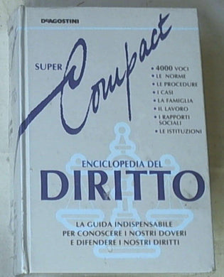 Enciclpedia del diritto - Copertina rigida