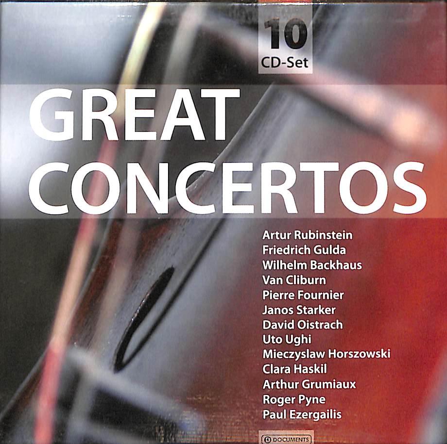 Cd - Great Concertos - Atur Rubinstein, Friedrich Gulda, Antonin Dvorak