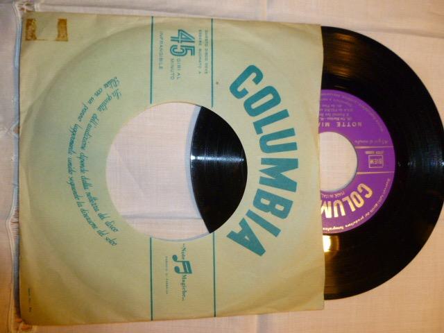 45 giri - 7'' - Jula De Palma - Notte Mia / Amore, Abisso Dolce