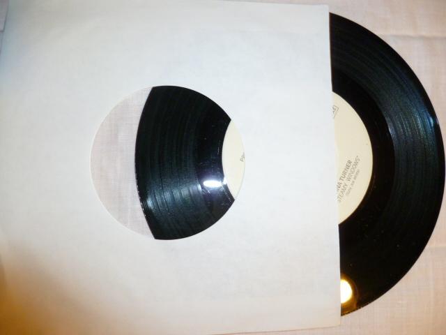 45 giri - 7'' - Fish / Tina Turner - Big Wedge / Steamy Windows Promo