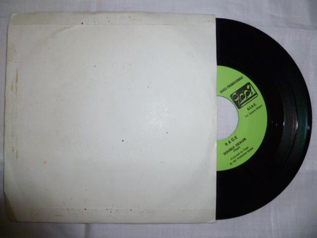 45 giri - 7'' - Rage  / Saxon - Double Dealer / To Hell And Back Again Promo