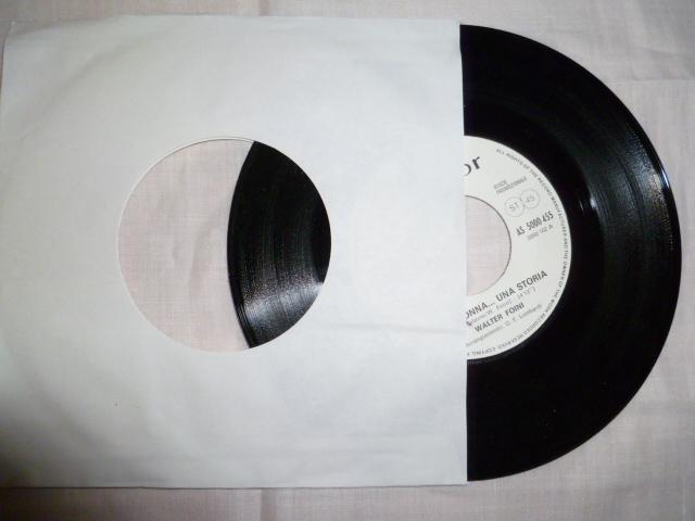 45 giri - 7'' - Walter Foini / Bee Gees - Una Donna...Una Storia / More Than A Woman Promo
