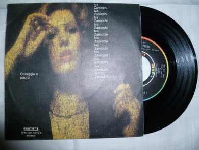 45 giri - 7'' - Iva Zanicchi - Coraggio E Paura