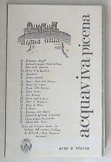(Marche) Arte e storia di Acquaviva Picena / testo di Stefania Severi, Elisabetta Vinciguerra