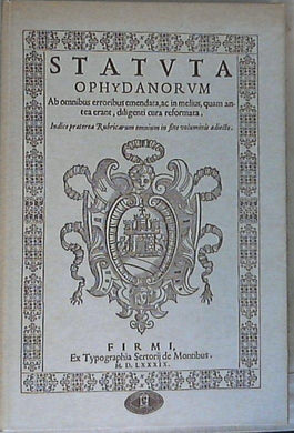 (Marche) Gli statuti della terra di Offida / Comune di Offida - Copertina rigida XL
