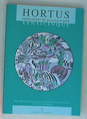 (Marche) Hortus semestrale di poesia e arte 25 / Leonardo Mancino