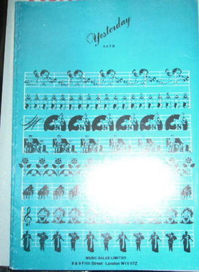 SPARTITO Lennon, John & McCartney, Paul: Yesterday SATB