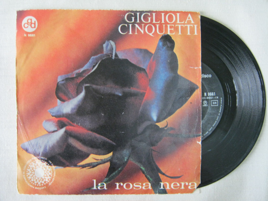 45 giri - 7'' - Gigliola Cinquetti - La Rosa Nera