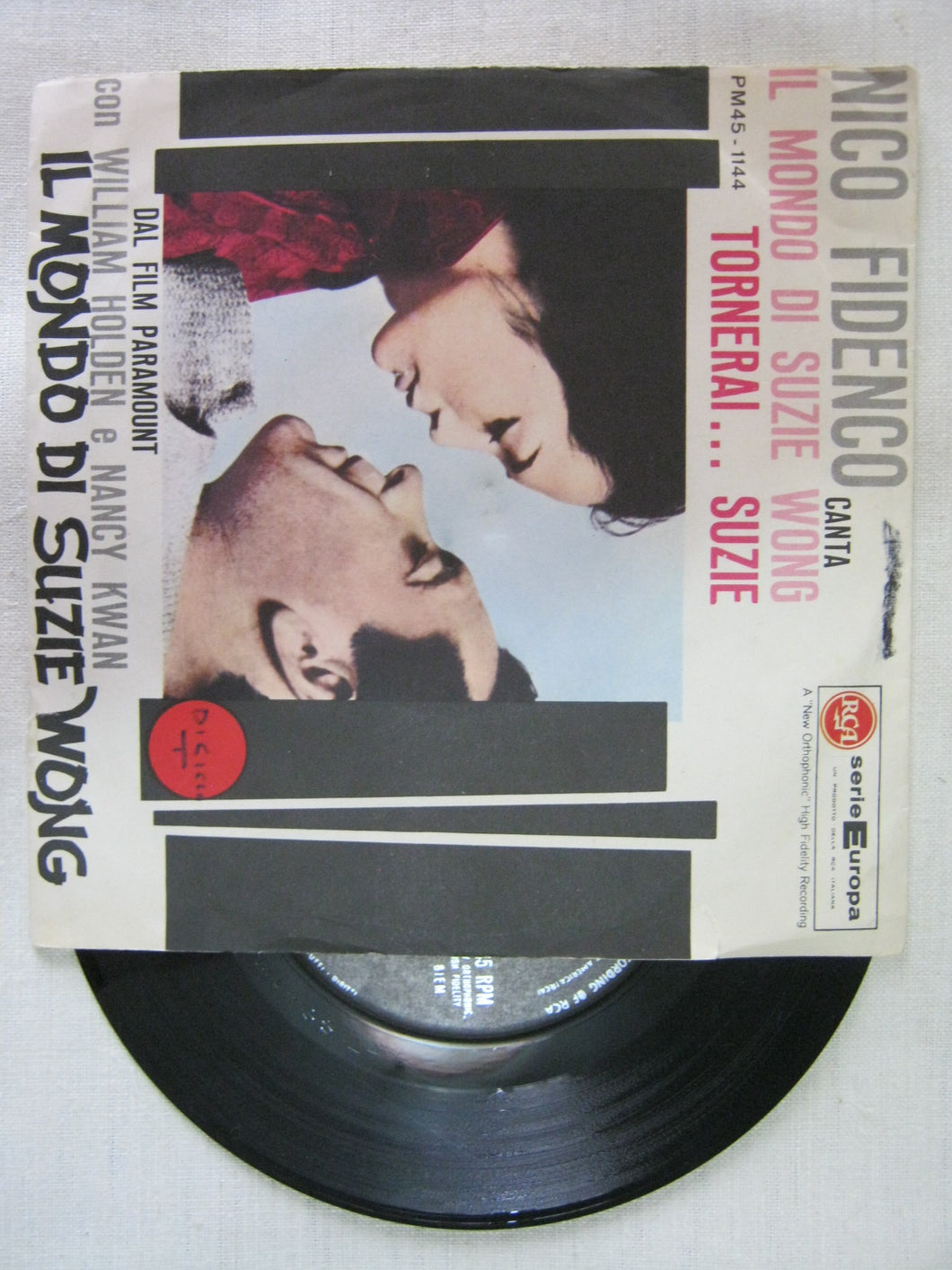 45 giri - 7'' - Nico Fidenco - Il Mondo Di Suzie Wong