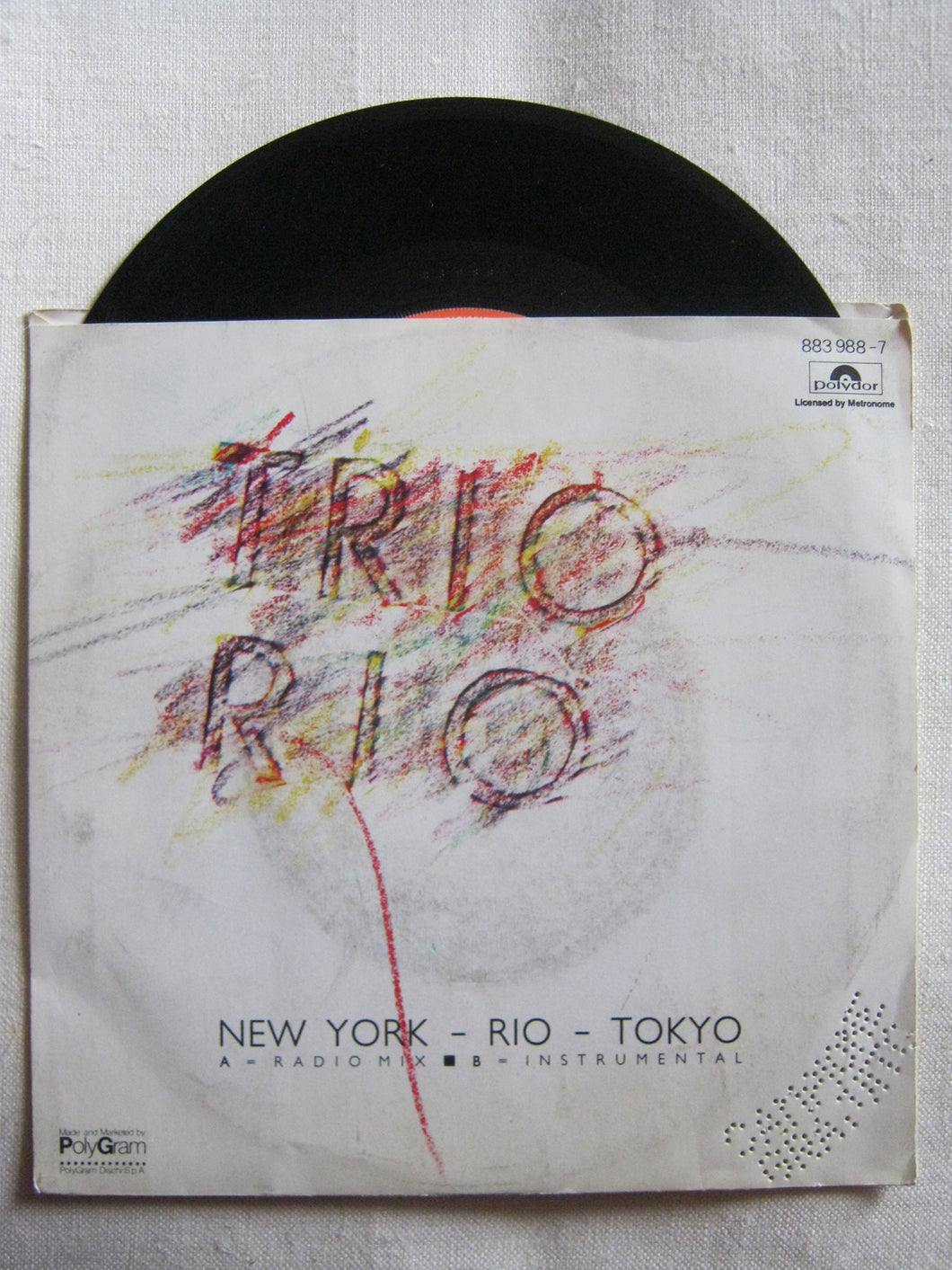 45 giri - 7'' - 	Trio Rio New York - Rio - Tokyo