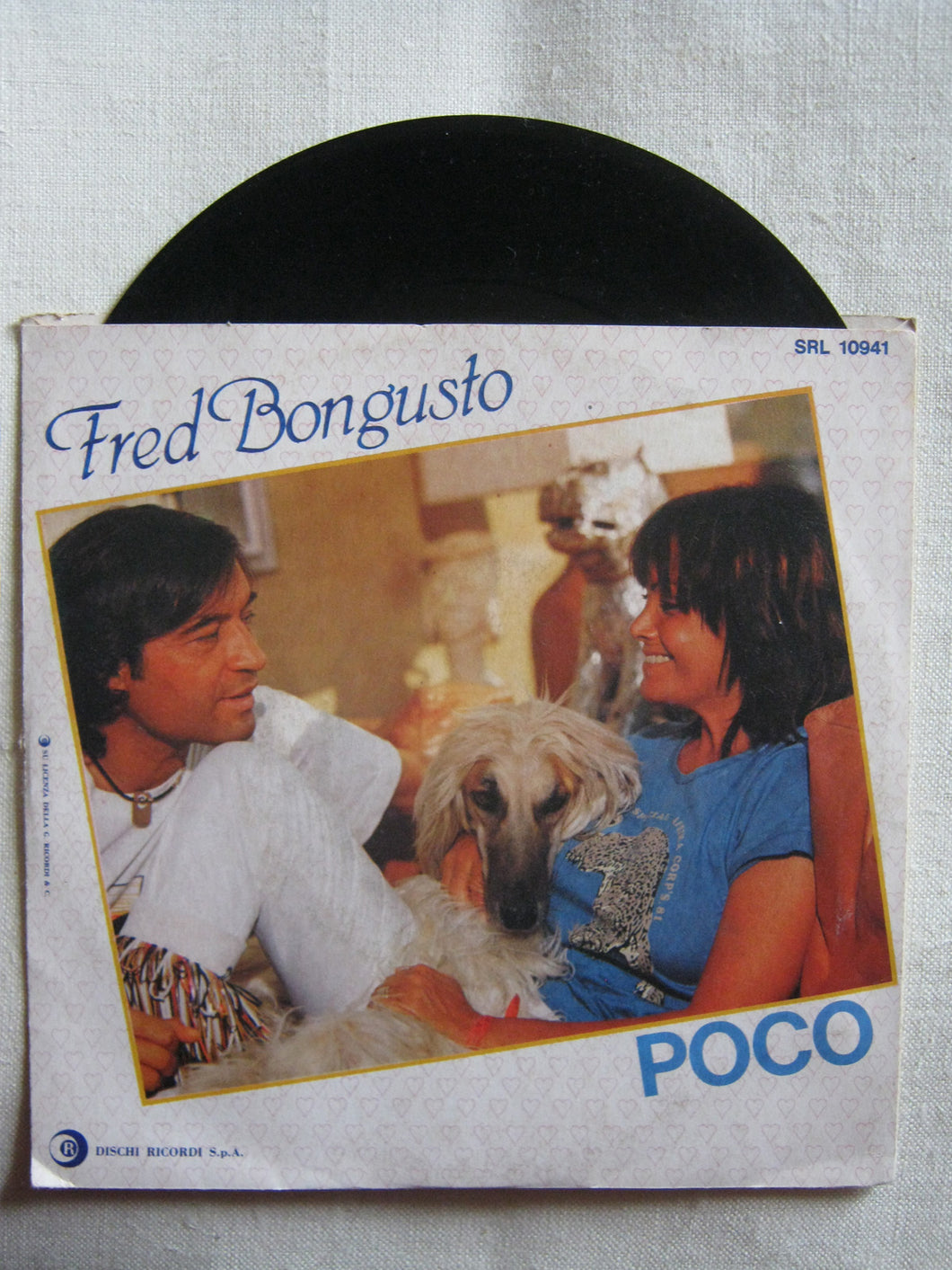 45 giri - 7'' - 	Fred Bongusto - Dica 33 - Poco - Ricordi e c.