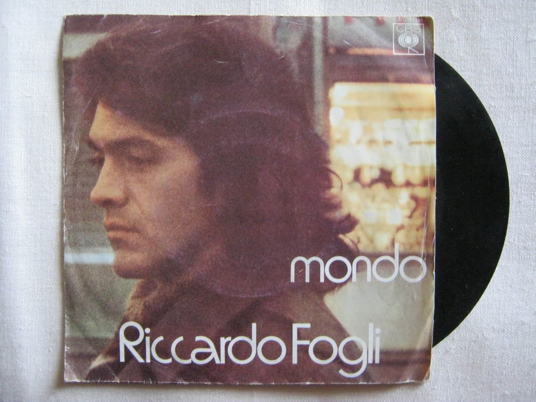 45 giri - 7'' - Riccardo Fogli - Mondo
