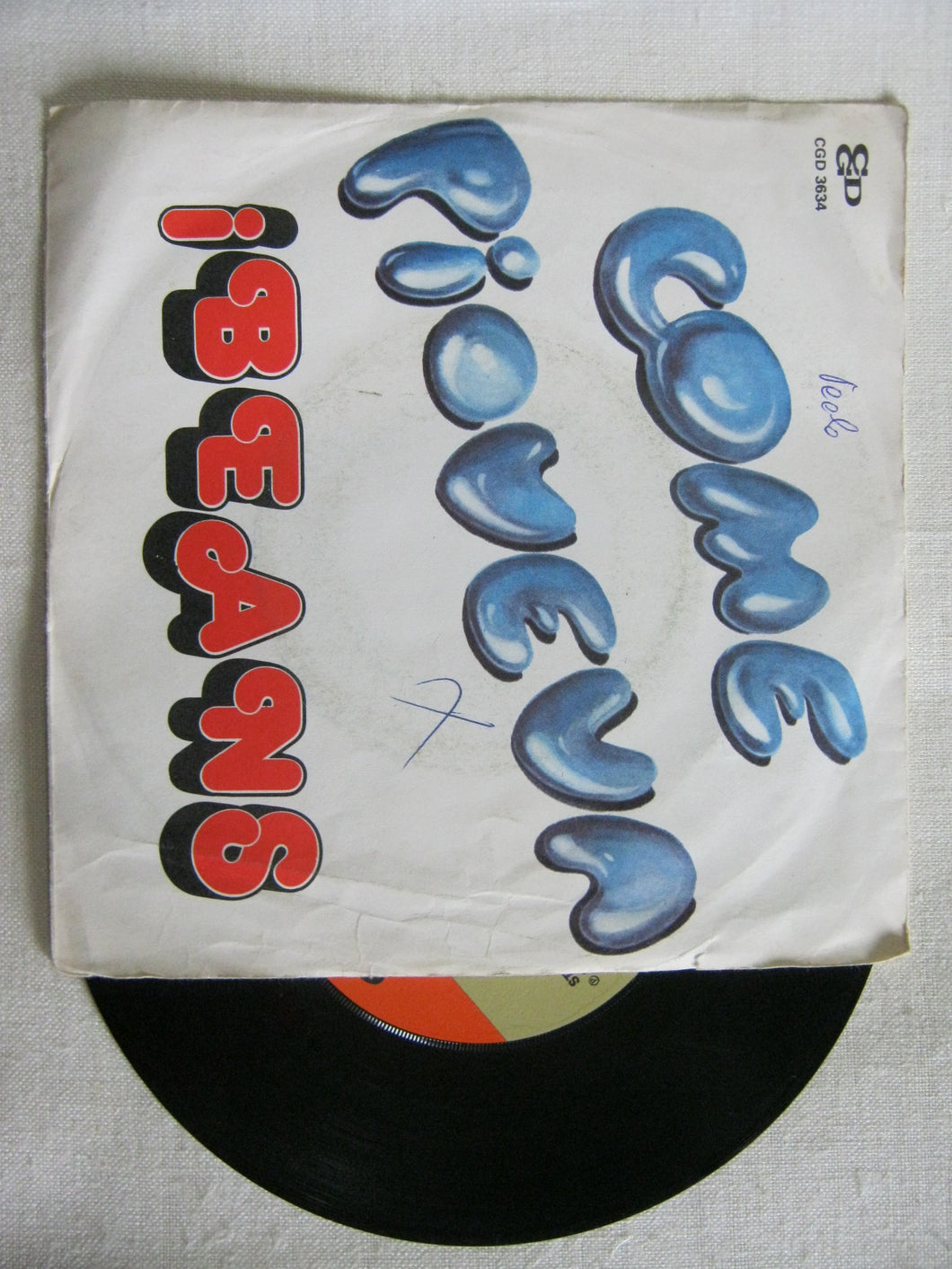 45 giri - 7'' - I Beans - Come Pioveva - Io La Conosco
