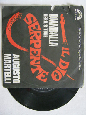 45 giri - 7'' - Augusto Martelli - Djamballà - Beryl's Tune