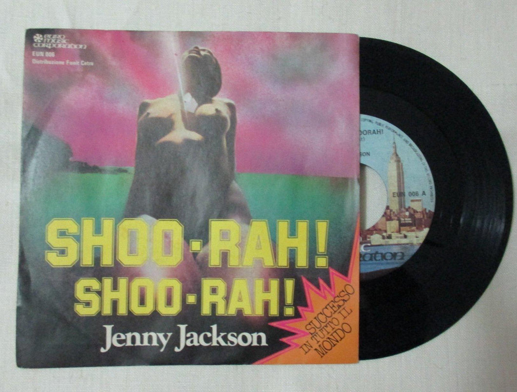 45 giri - 7'' -  Jenny Jackson - Shoo-Rah! Shoo-Rah! disco music