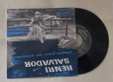 45 giri - 7'' - Henri Salvador - Chante Pour Les Amoureux