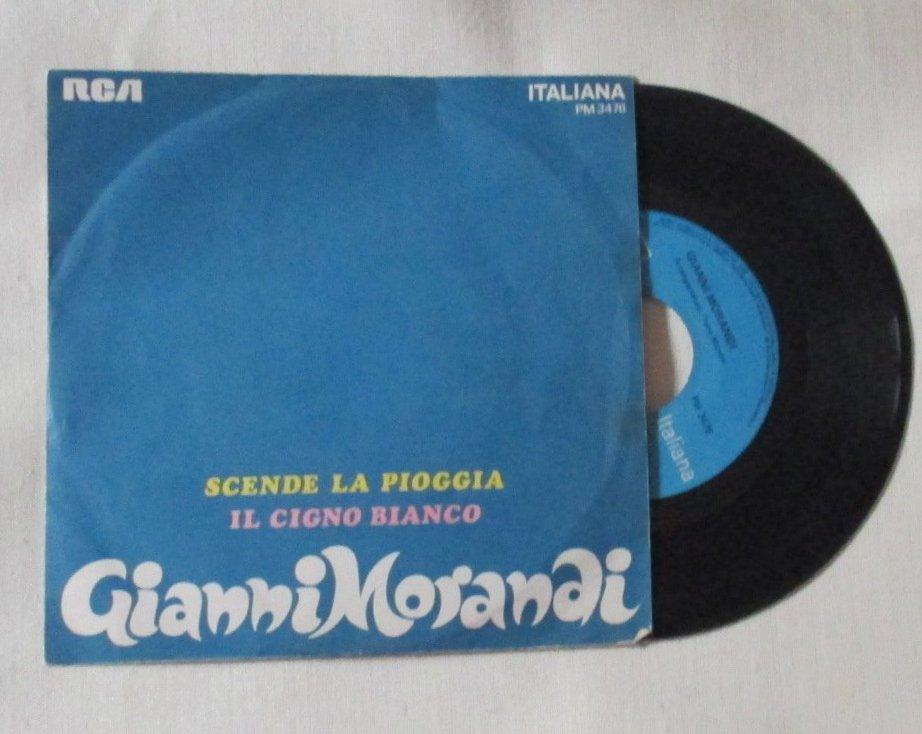 45 giri - 7'' - Gianni Morandi  -  Scende La Pioggia