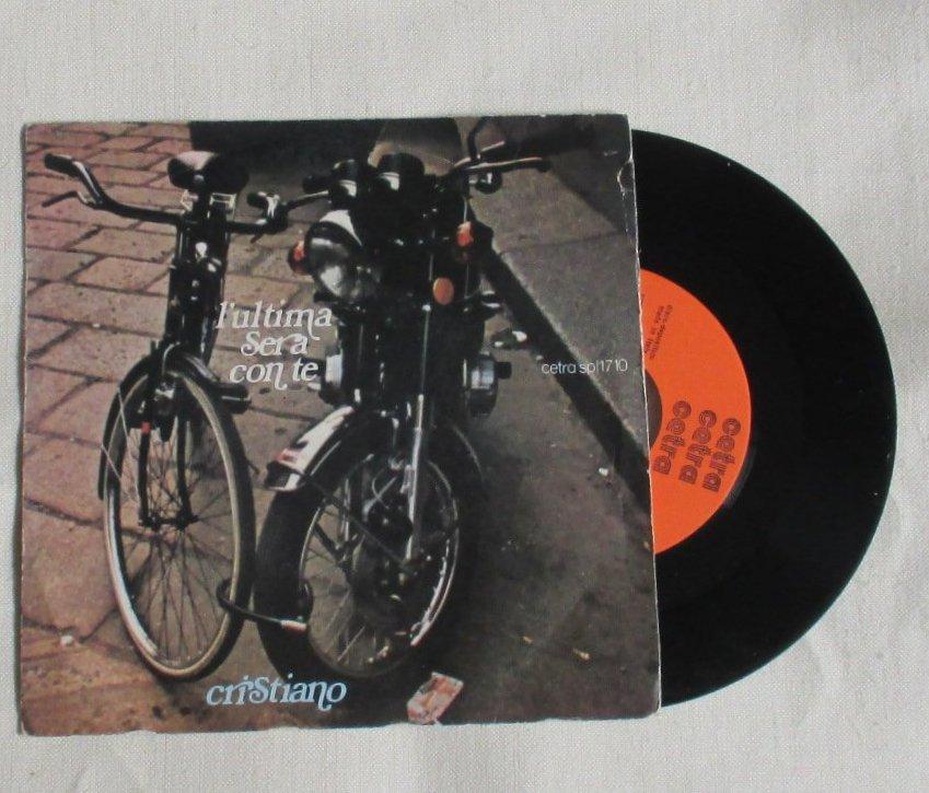 45 giri - 7'' - Cristiano - L'Ultima Sera Con Te