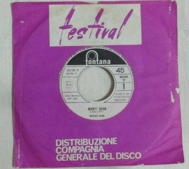 45 giri - 7'' - Manfred Mann - Mighty Quinn / By Request - Edwin Garvey