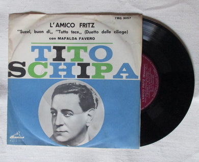 45 giri - 7'' - Schipa Tito - L'Amico Fritz
