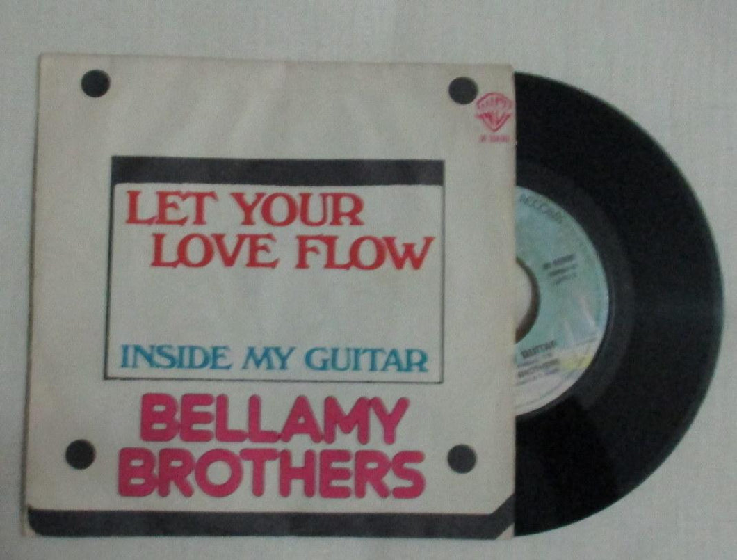 45 giri - 7'' - Bellamy Brothers - Let Your Love Flow